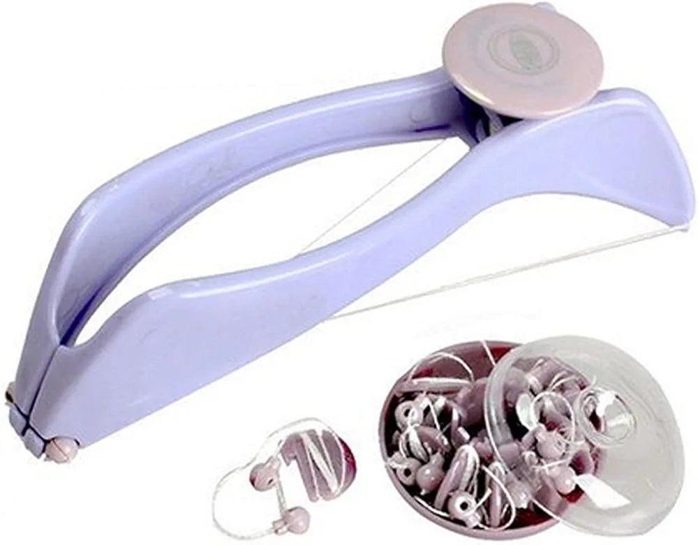 أداة نزع الشعر بالخيط – إزالة سريعة ودقيقة بلا ألم كبير